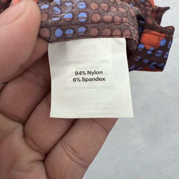 REI Co Op Shirt Mens M Orange Trailmade Hiking Performance Outdoor Button Up - Picture 4 of 9